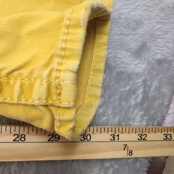 Women's Silver SUKI Skinny Jeans 26x31 Mustard Yellow - Picture 5 of 9